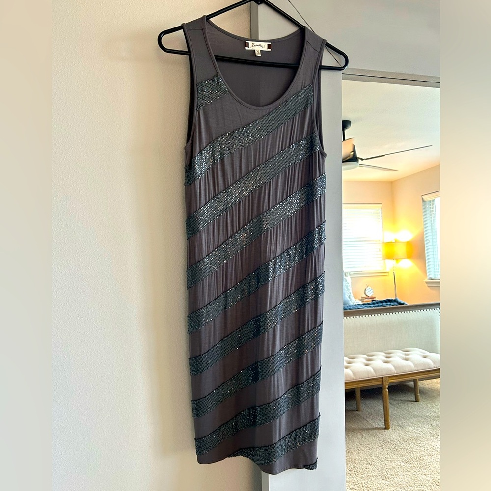 Summer dress with sparkle